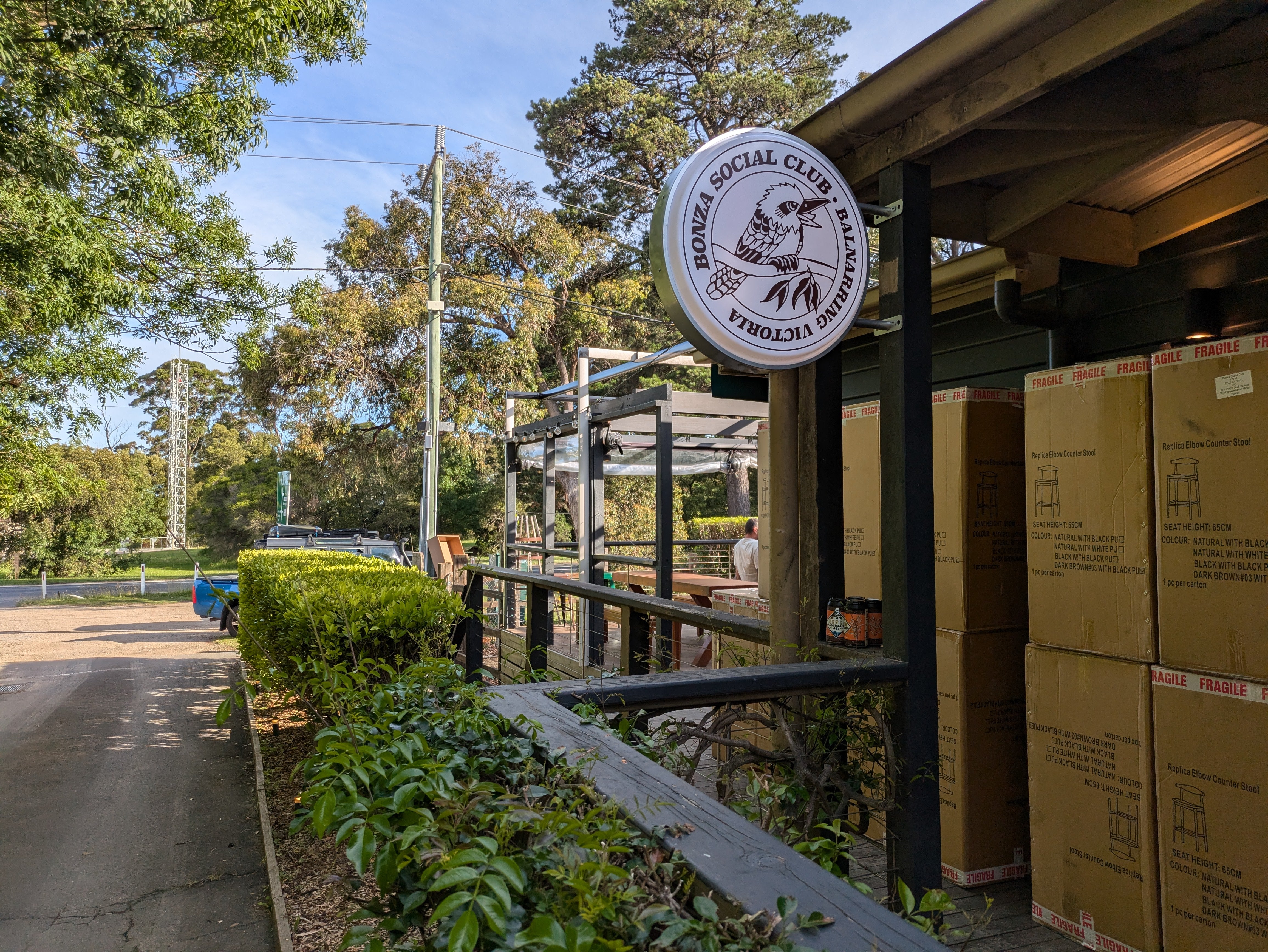 Illuminated double sided light box 